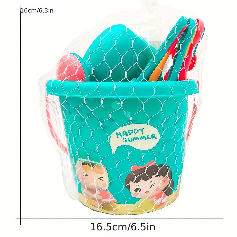 18-Piece Kids Beach & Sand Toy Set - Create Endless Summer Adventures with Realistic Sea Accessories - Perfect for Little Explorers!