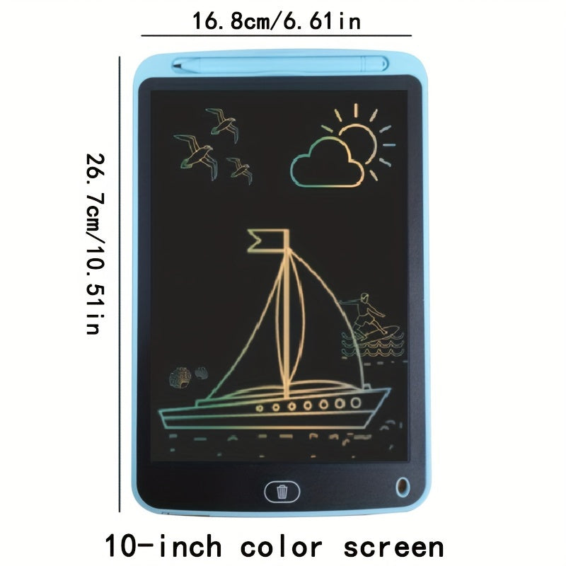Toy For Girls Boys Kids LCD Writing Tablet, Colorful Screen Graffiti Board Drawing Pad, Writing Board, Educational Christmas Birth Day Gift, Learning Board, Halloween, Christmas Day Gift