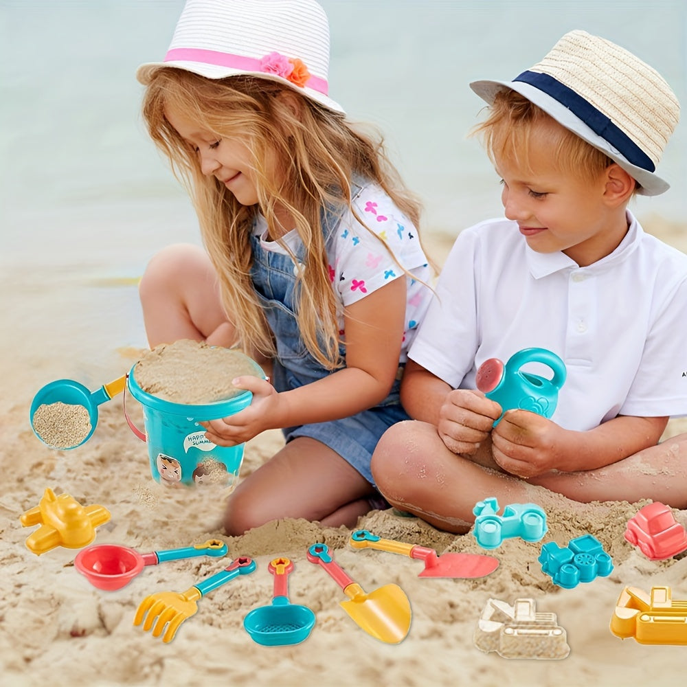 18-Piece Kids Beach & Sand Toy Set - Create Endless Summer Adventures with Realistic Sea Accessories - Perfect for Little Explorers!