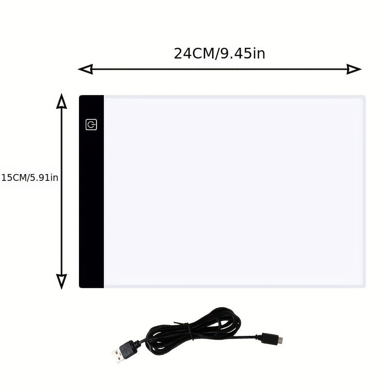 LED Drawing Copy Board for Kids - 3 Level Dimmable, Painting Tablet with Night Light, Educational Toy for Learning, Ideal Gift for Halloween, Thanksgiving, Christmas, Easter, and New Year