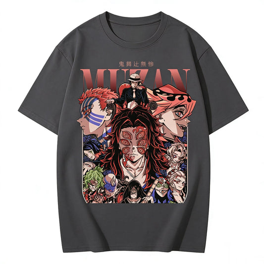 Demon Slayer Muzan Graphic Cotton T-Shirt
