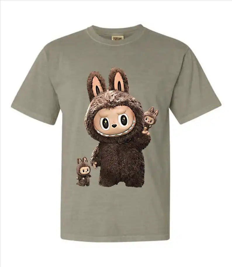 LABUBU The Monsters labubu monster pop-mart labubu Tee Trendy T-Shirt Cute Kawaii Korean
