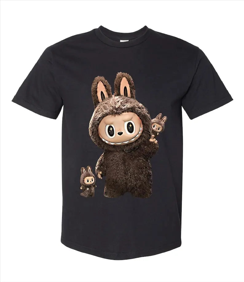 LABUBU The Monsters labubu monster pop-mart labubu Tee Trendy T-Shirt Cute Kawaii Korean