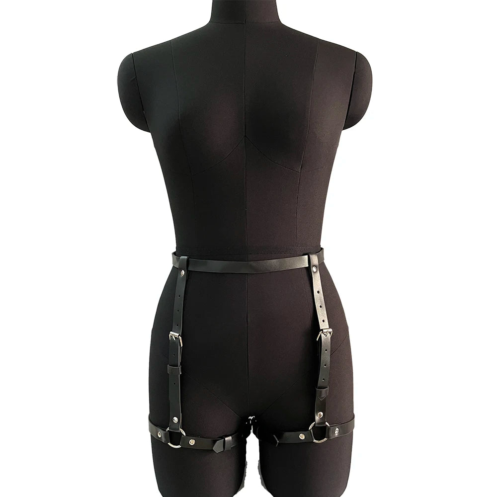 Sexy Lingerie for Women Bondage Harness Belt Couple Underwear Chest Harness Corset Bra Cage Suspenders Goth Top Sword Belts