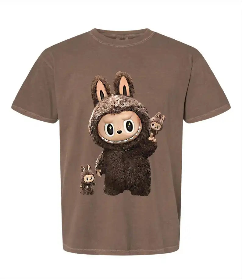LABUBU The Monsters labubu monster pop-mart labubu Tee Trendy T-Shirt Cute Kawaii Korean