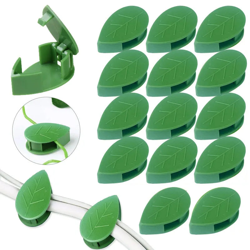 Plant Climbing Wall Fixture Rattan Vine Bracket Fixed Buckle Leaf Clips Traction Holder Plant Fixing Clip Garden Tool
