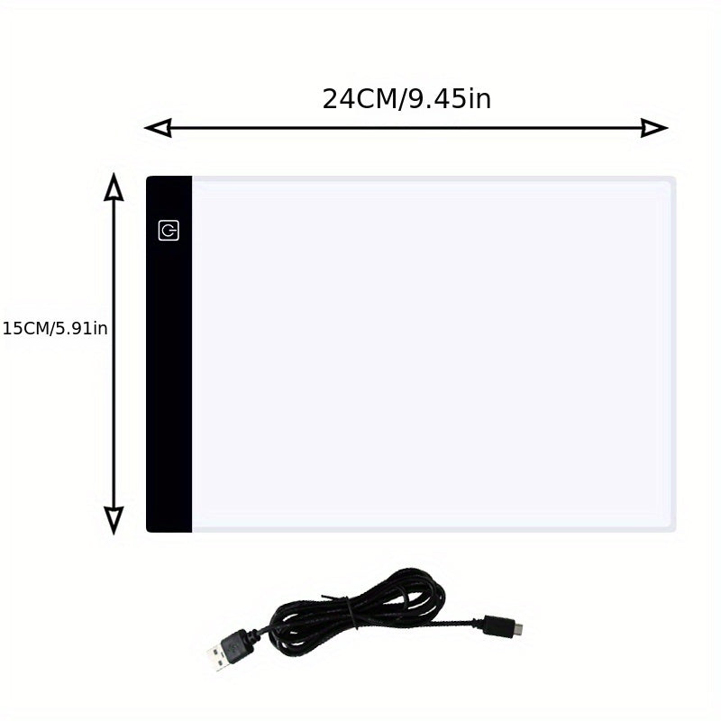 LED Drawing Copy Board for Kids - 3 Level Dimmable, Painting Tablet with Night Light, Educational Toy for Learning, Ideal Gift for Halloween, Thanksgiving, Christmas, Easter, and New Year