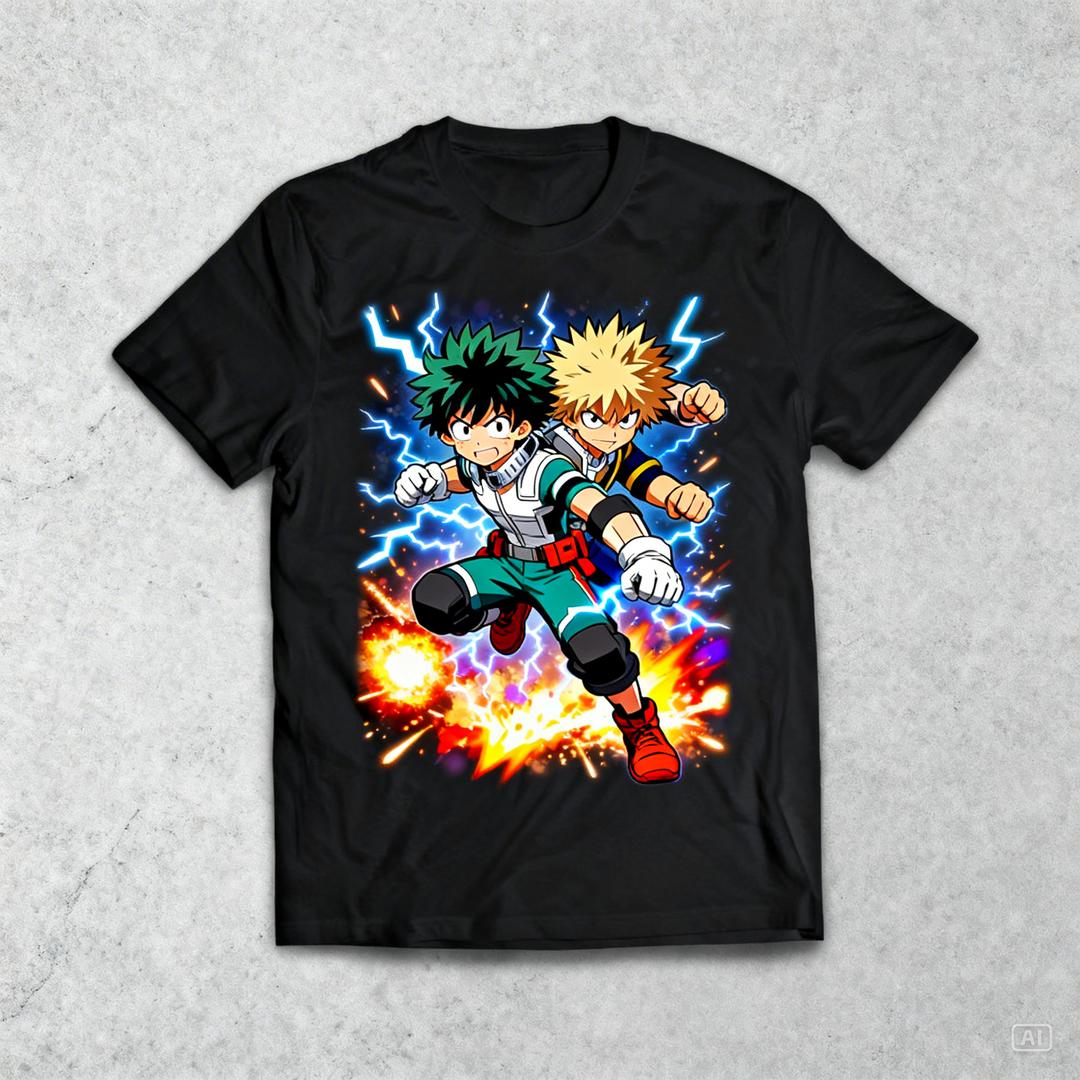 T-shirts with anime prints