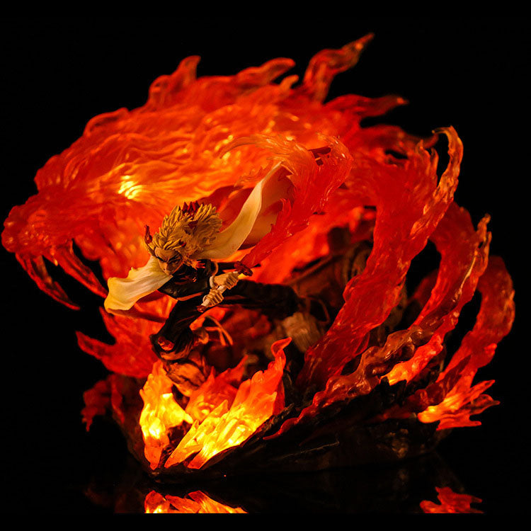Demon Slayer Rengoku Kyoujurou Anime Figure (Light-Up Version)