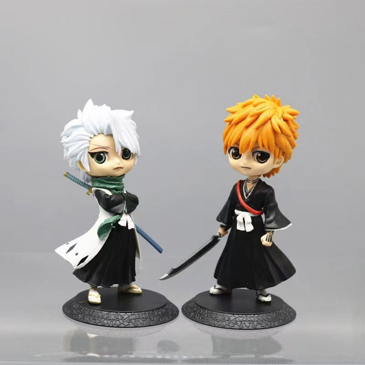 Bleach Q Kurosaki Ichigo Hitsugaya Toushirou Anime Figure