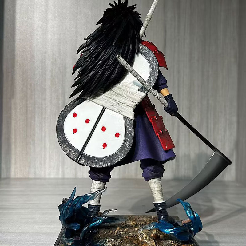 Naruto Uchiha Madara anime figure (can lightable)