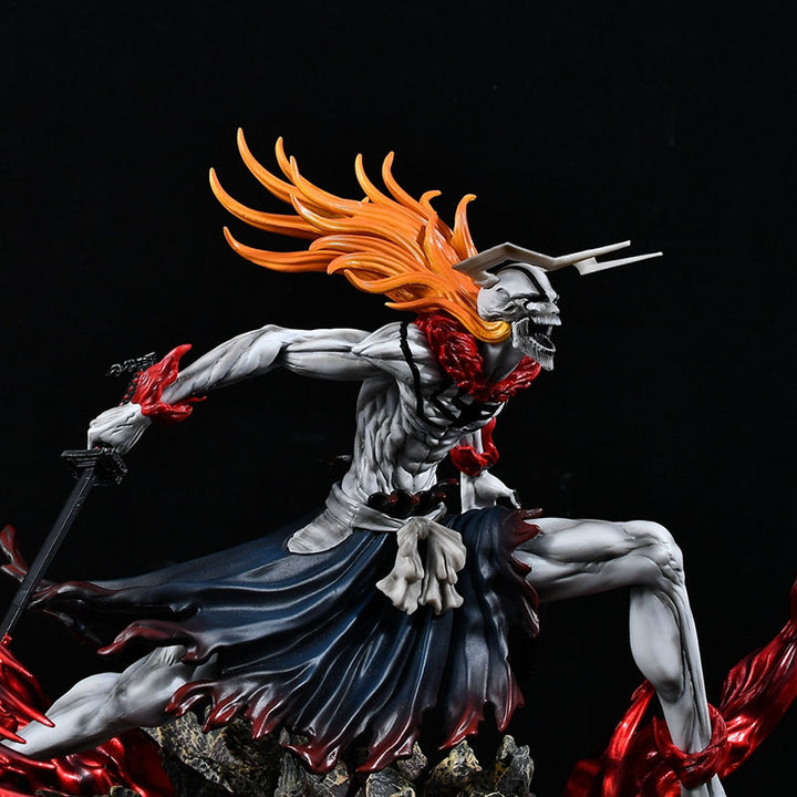 CHENG JK Bleach Cow Mask Kurosaki Ichigo Fighting Ulquiorra Cifer anime figure