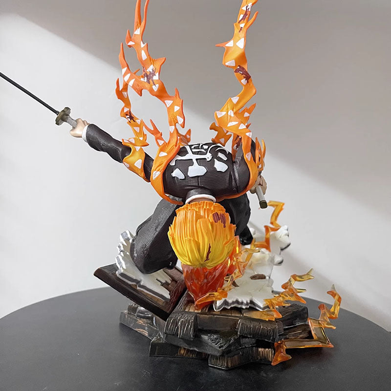 28cm Demon Slayer Agatsuma Zenitsu Anime Figure