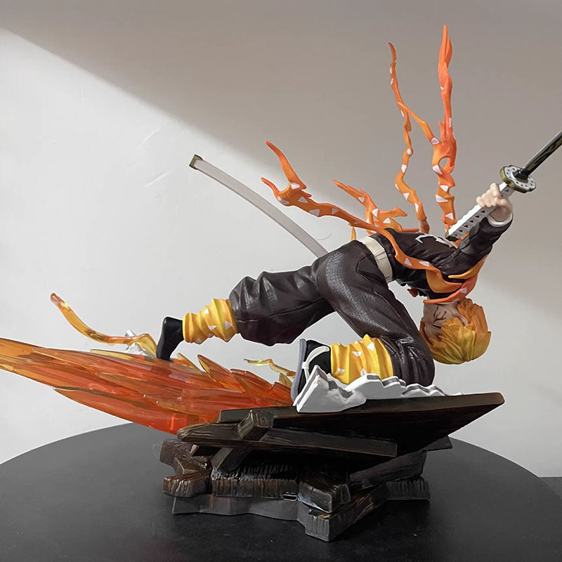 28cm Demon Slayer Agatsuma Zenitsu Anime Figure