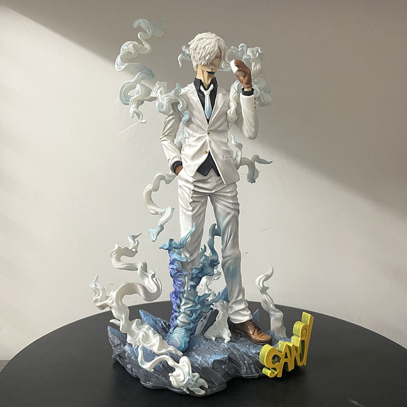 28cm One Piece LY Nika Sanji anime figure
