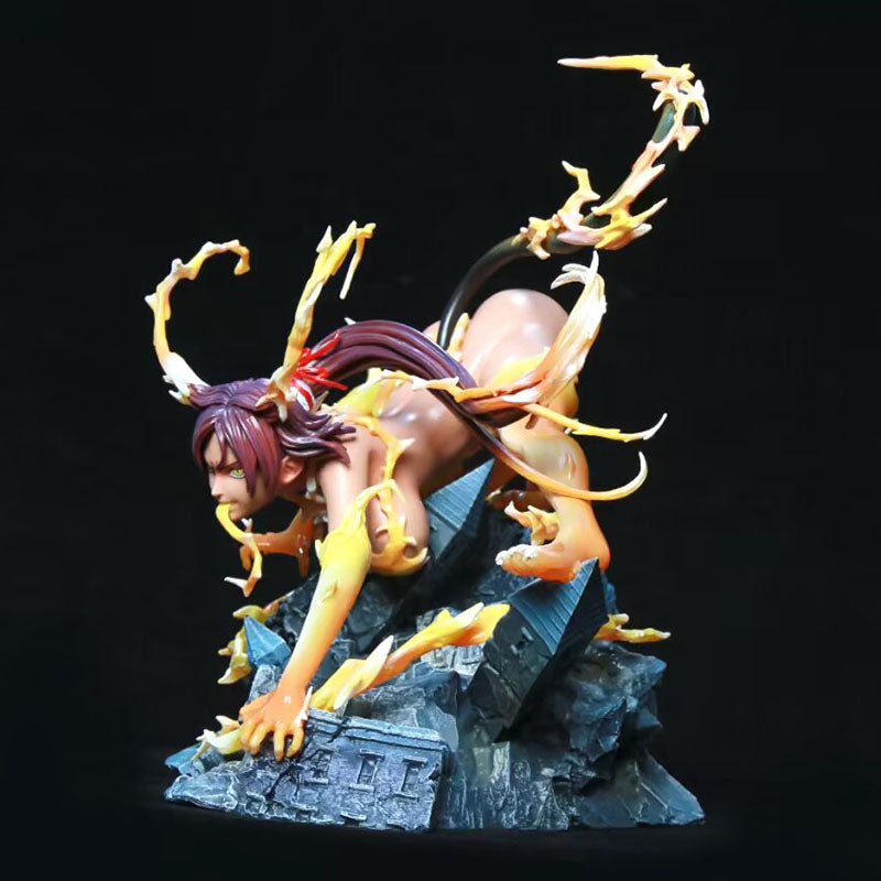 23cm Bleach Shihouin Yoruichi Anime Figure