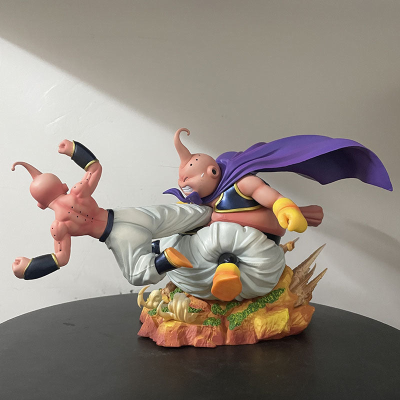 18cm Dragon Ball CS Fat Majin Buu vs Evil Majin Buu anime Figure