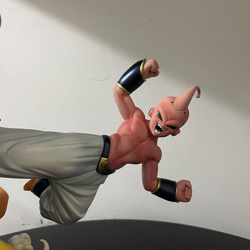18cm Dragon Ball CS Fat Majin Buu vs Evil Majin Buu anime Figure