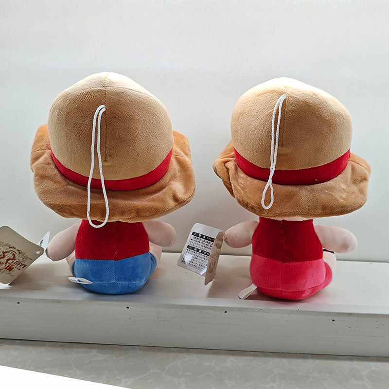 8inches One Piece Luffy plush dolls(12pcs a set)