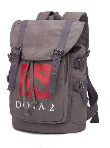DOTA 2 anime canvas backpack bag DOTA 2 anime canvas backpack bag