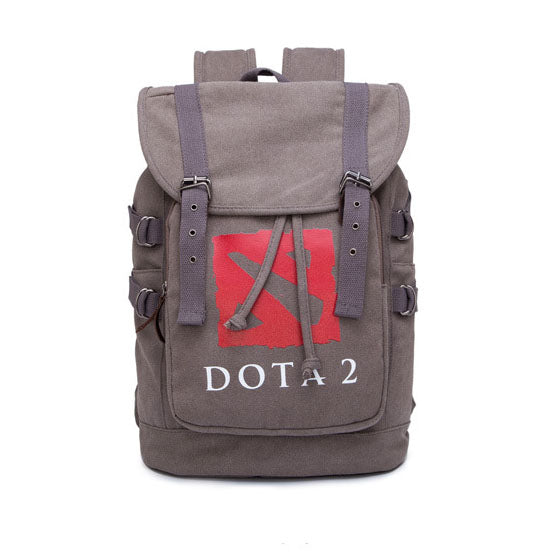 DOTA 2 anime canvas backpack bag DOTA 2 anime canvas backpack bag