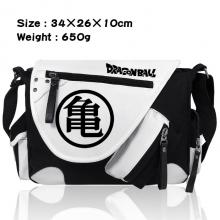 Dragon Ball PU black white color crossbody satchel shoulder bag