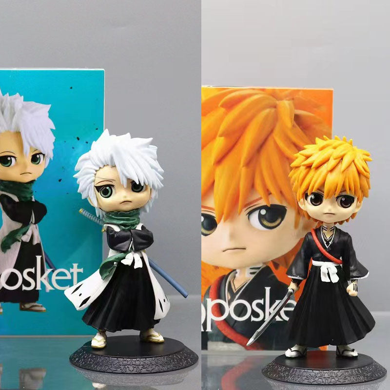 Bleach Q Kurosaki Ichigo Hitsugaya Toushirou Anime Figure