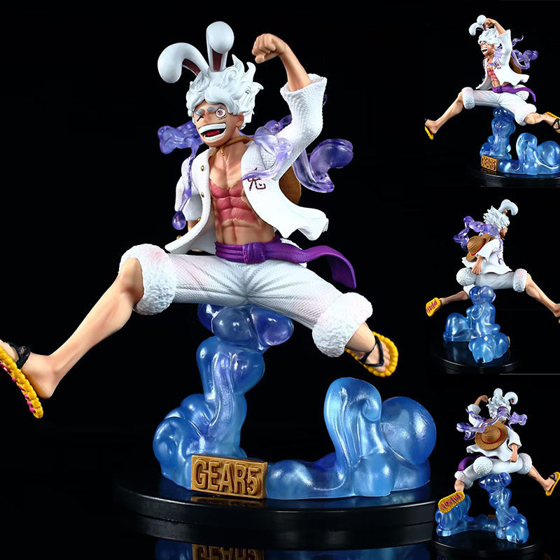 18.5cm One Piece Nika rabbit Luffy GEAR G5 anime figure
