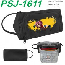 Naruto anime canvas triangle pen bag pencil case