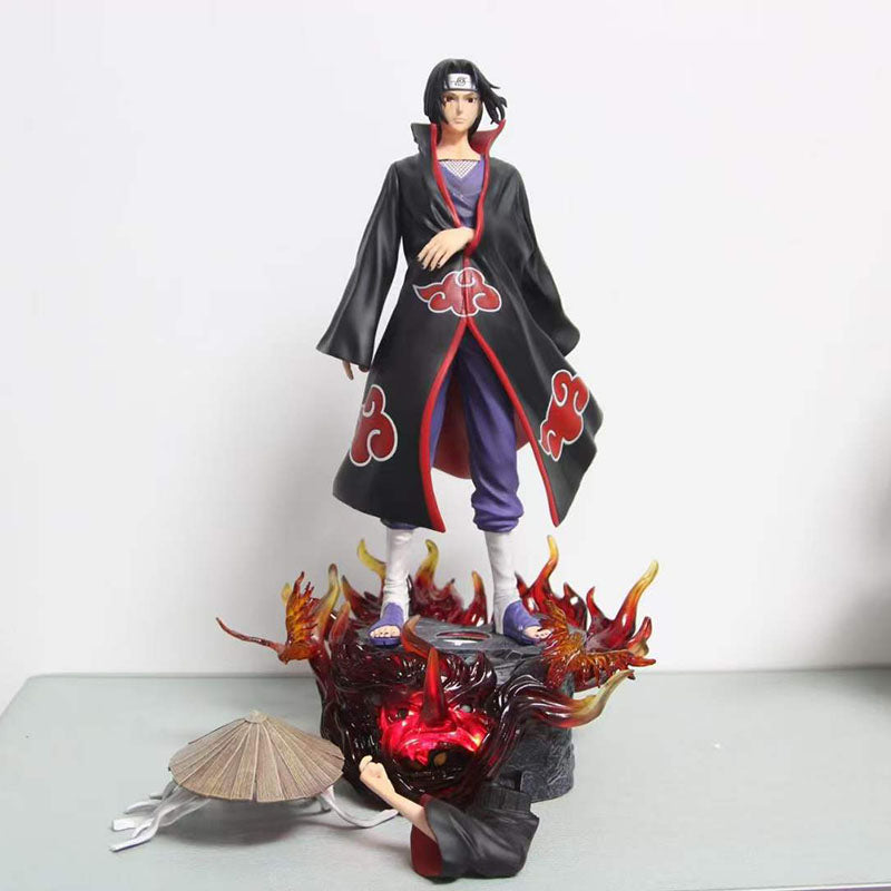 Naruto Akatsuki Uchiha Itachi Anime Action Figure 39cm