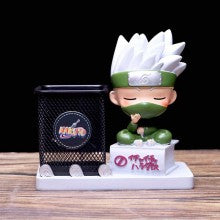 Naruto Kakashi anime Resin Pen Holder Container Naruto Kakashi anime Resin Pen Holder Container