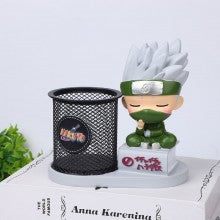 Naruto Kakashi anime Resin Pen Holder Container Naruto Kakashi anime Resin Pen Holder Container