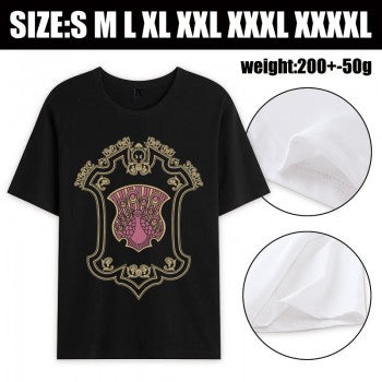 Black Clover anime Short Sleeve Cotton T-Shirts Black Clover anime Short Sleeve Cotton T-Shirts