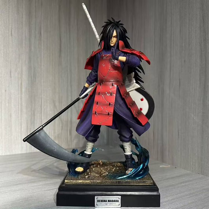 Naruto Uchiha Madara anime figure (can lightable)
