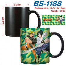 Naruto anime color changing mug cup 400ml