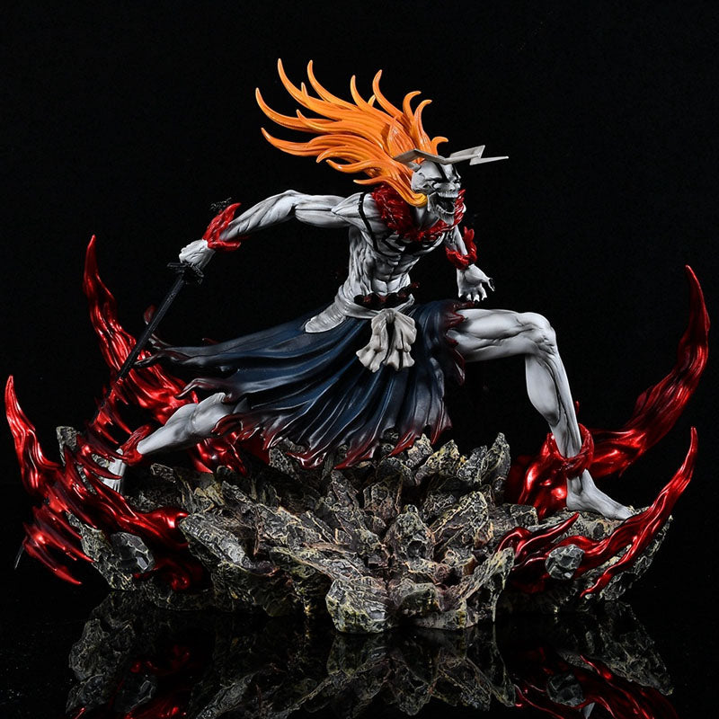 CHENG JK Bleach Cow Mask Kurosaki Ichigo Fighting Ulquiorra Cifer anime figure