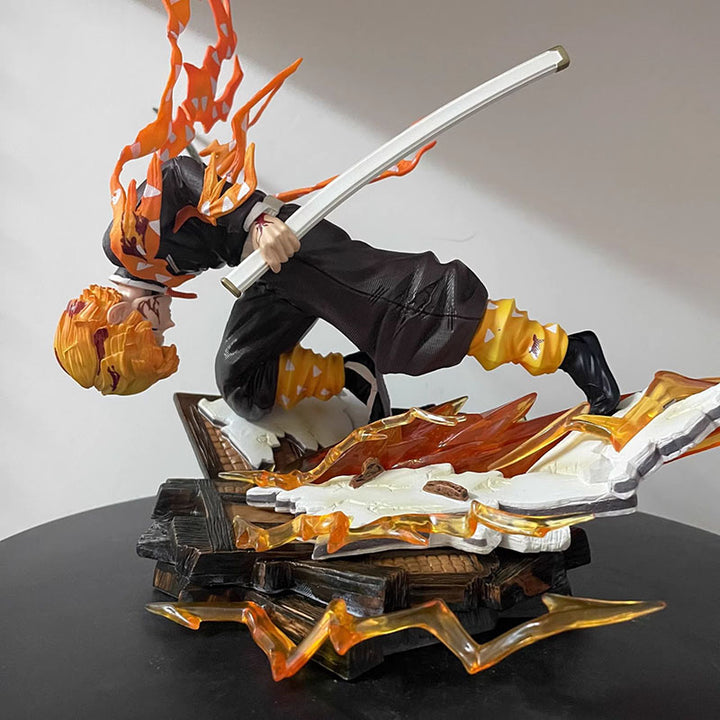 28cm Demon Slayer Agatsuma Zenitsu Anime Figure