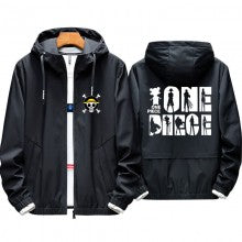 One Piece Zipper Hoodies Sweatshirt Jacket