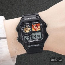 One Piece Monkey D. Luffy Roronoa Zoro Digital Sports Watches