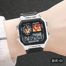 One Piece Monkey D. Luffy Roronoa Zoro Digital Sports Watches