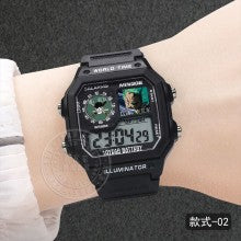 One Piece Monkey D. Luffy Roronoa Zoro Digital Sports Watches