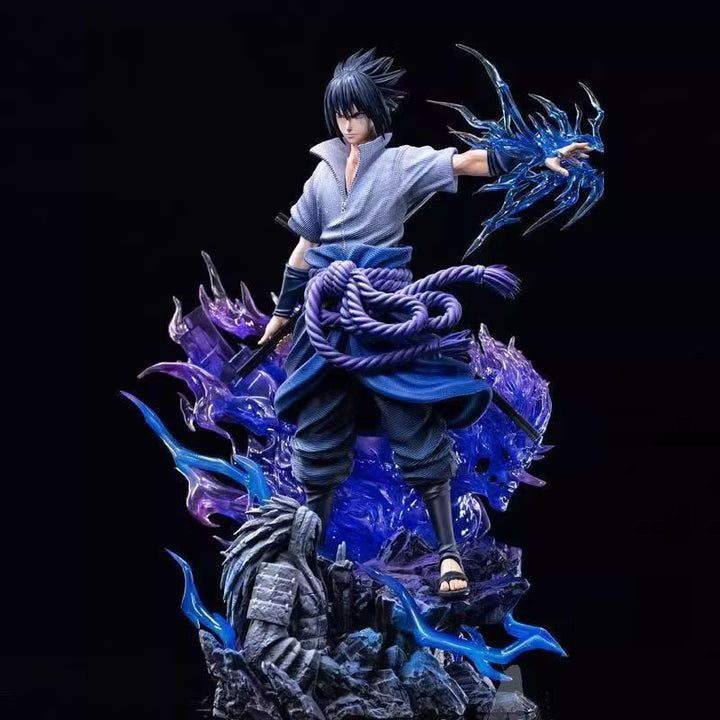 36cm Naruto AK Uchiha Sasuke anime figure