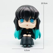 10cm Demon Slayer Sitting Anime Figures (OPP Bag)