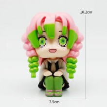 10cm Demon Slayer Sitting Anime Figures (OPP Bag)