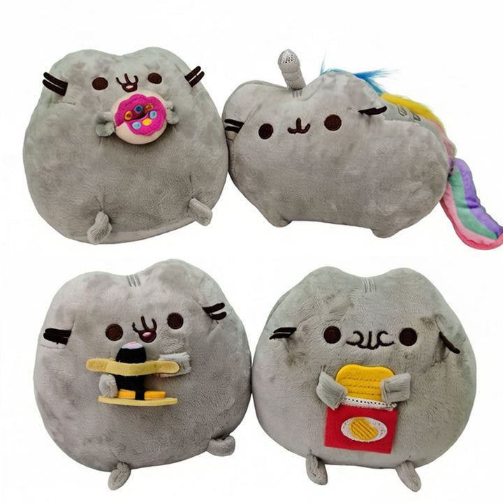 6inches Pusheen the cat plush dolls (12pcs a set)