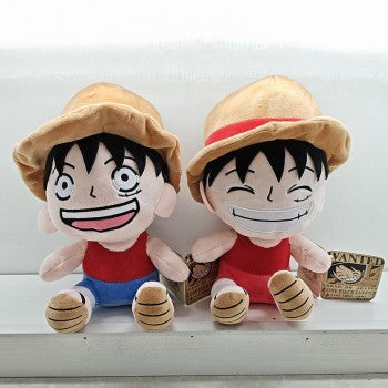 8inches One Piece Luffy plush dolls (12pcs a set)