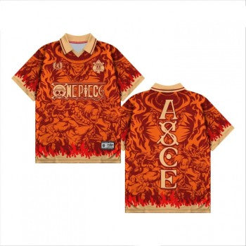 One Piece anime short sleeved polo t-shirt t shirts
