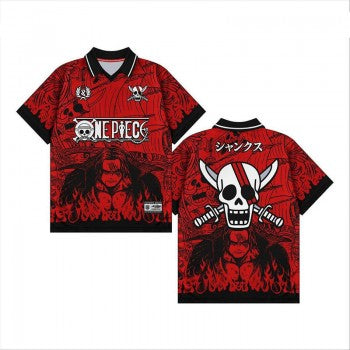 One Piece anime short sleeved polo t-shirt t shirts