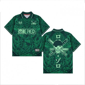 One Piece anime short sleeved polo t-shirt t shirts