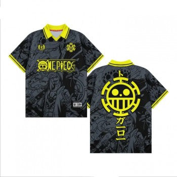 One Piece anime short sleeved polo t-shirt t shirts